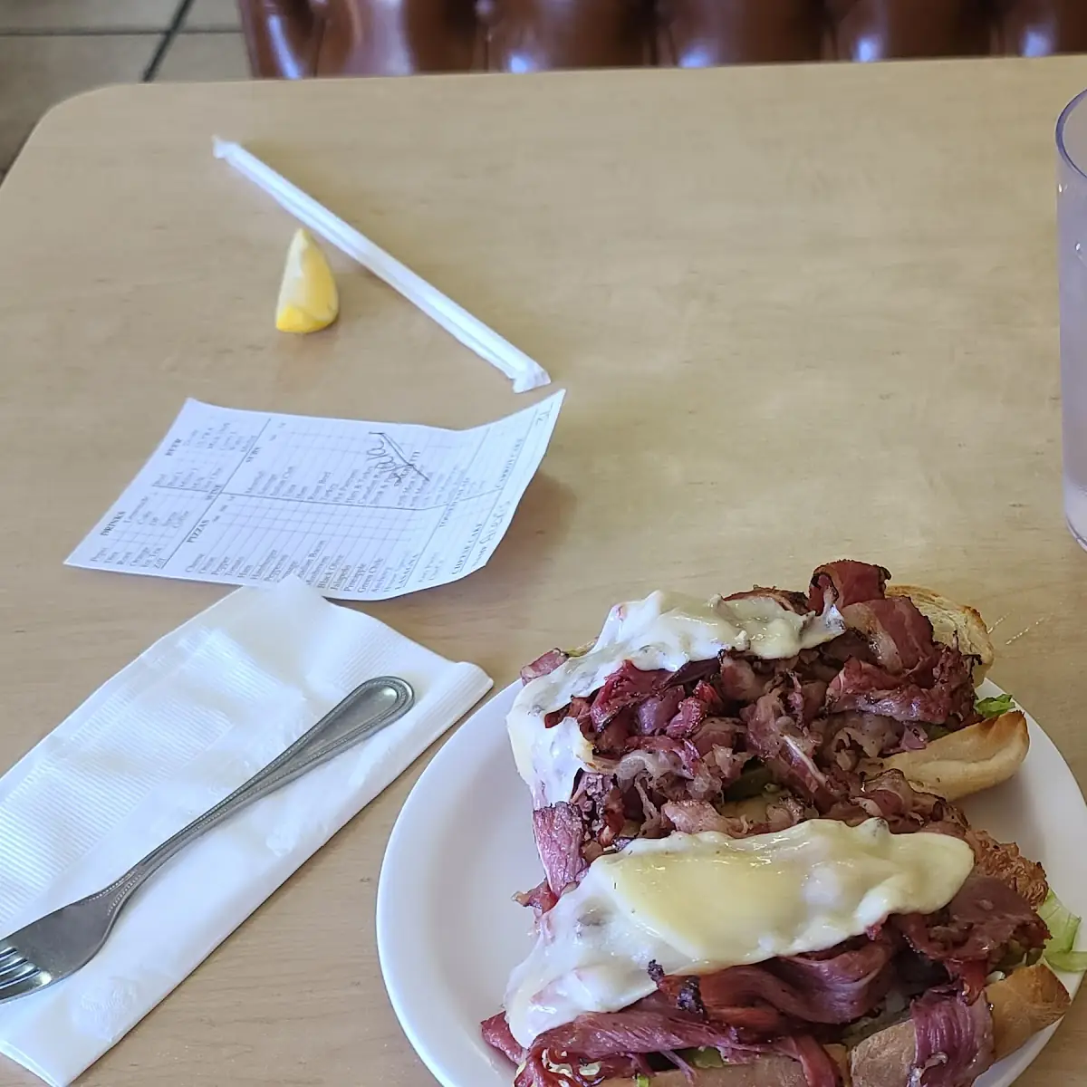 Hot Pastrami Sub