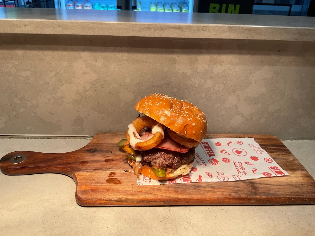 GREEK'D BURGER (vege burger)
