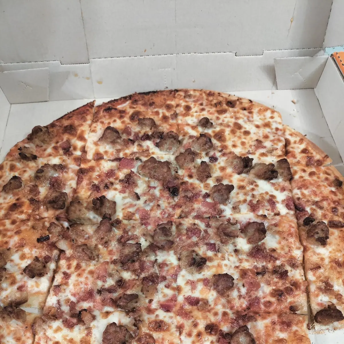 Supposed to Be a 3 Meat Pizza