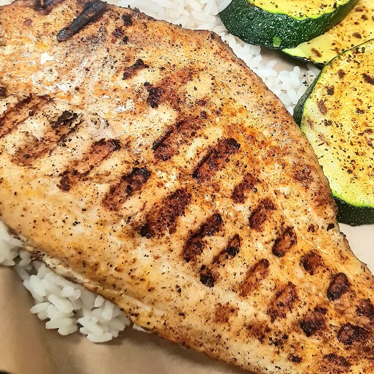 Simply Grilled Mahi Mahi