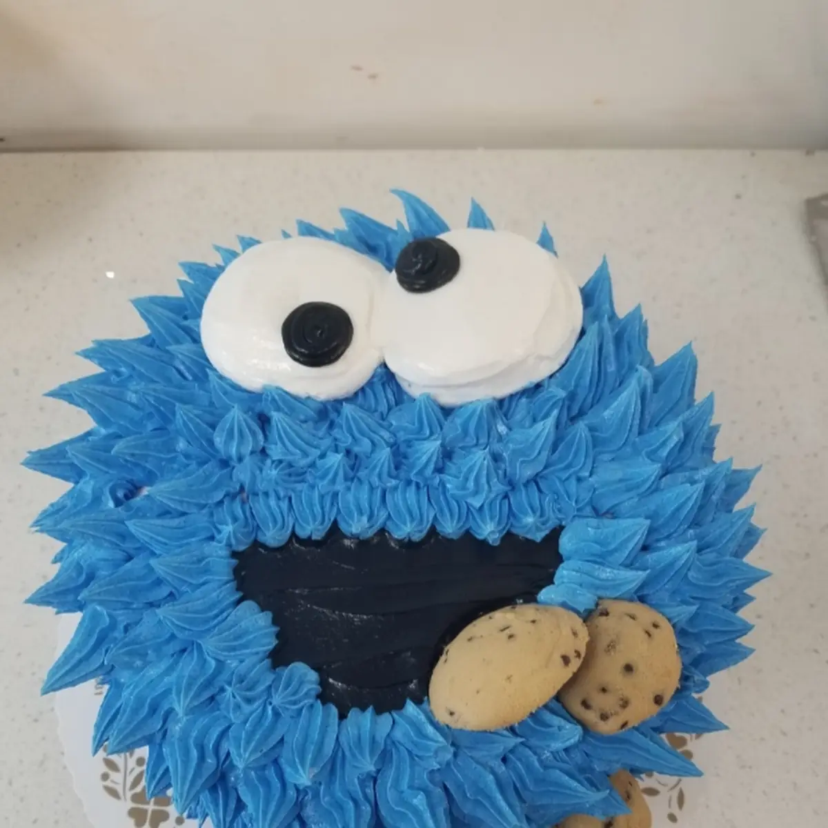 Cookie Monster Cupcake Chocolate