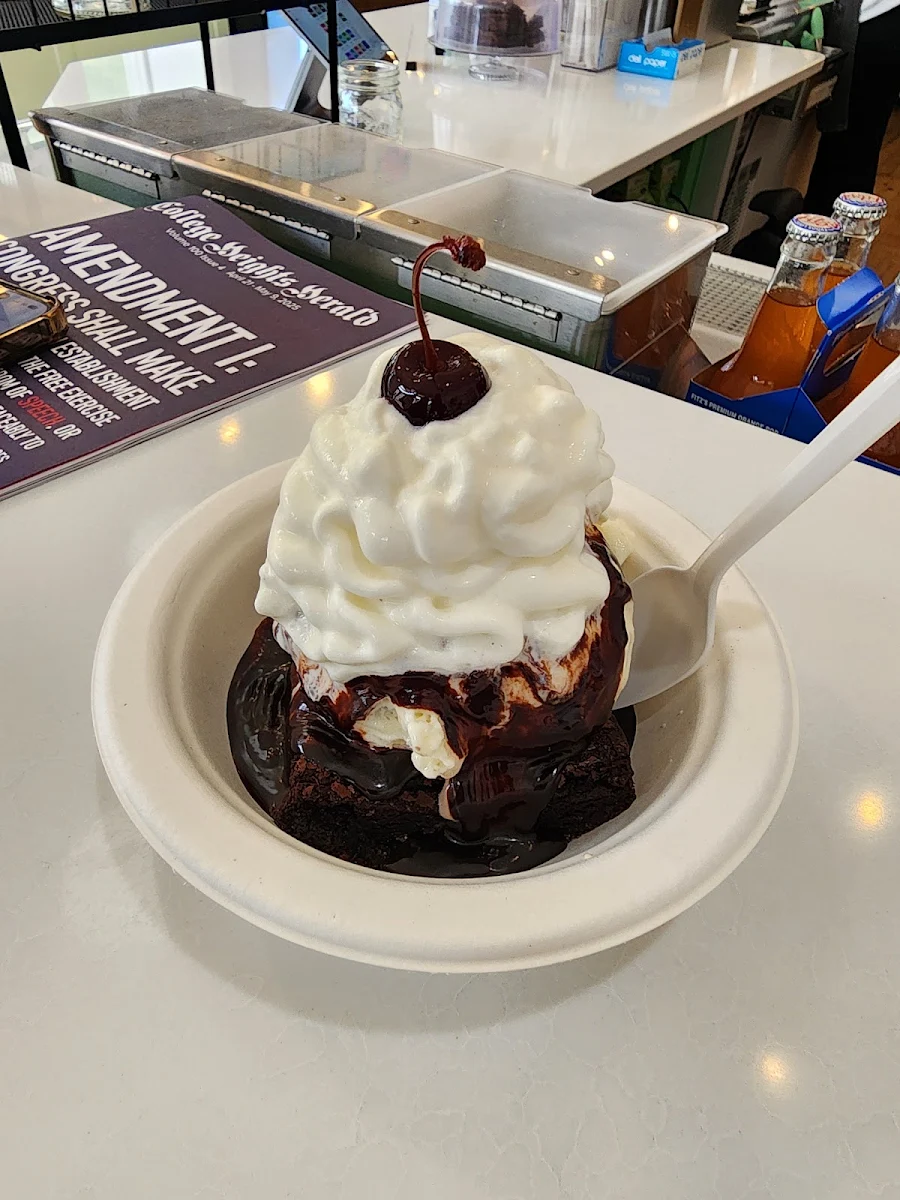 Brownie Sundae
