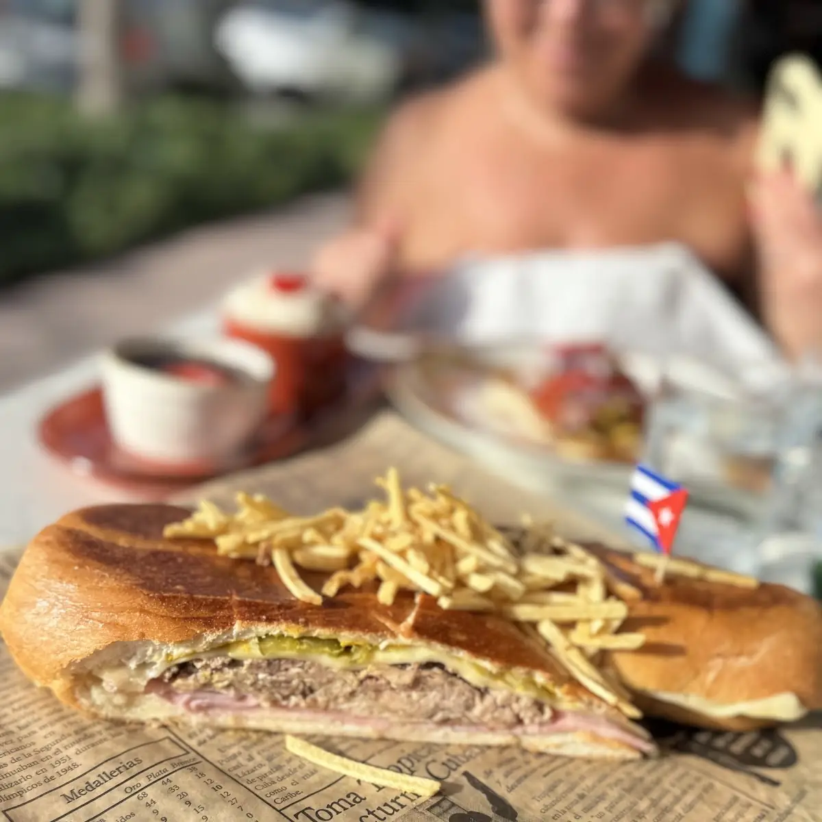 Cuban Sandwich with Plantain Chips