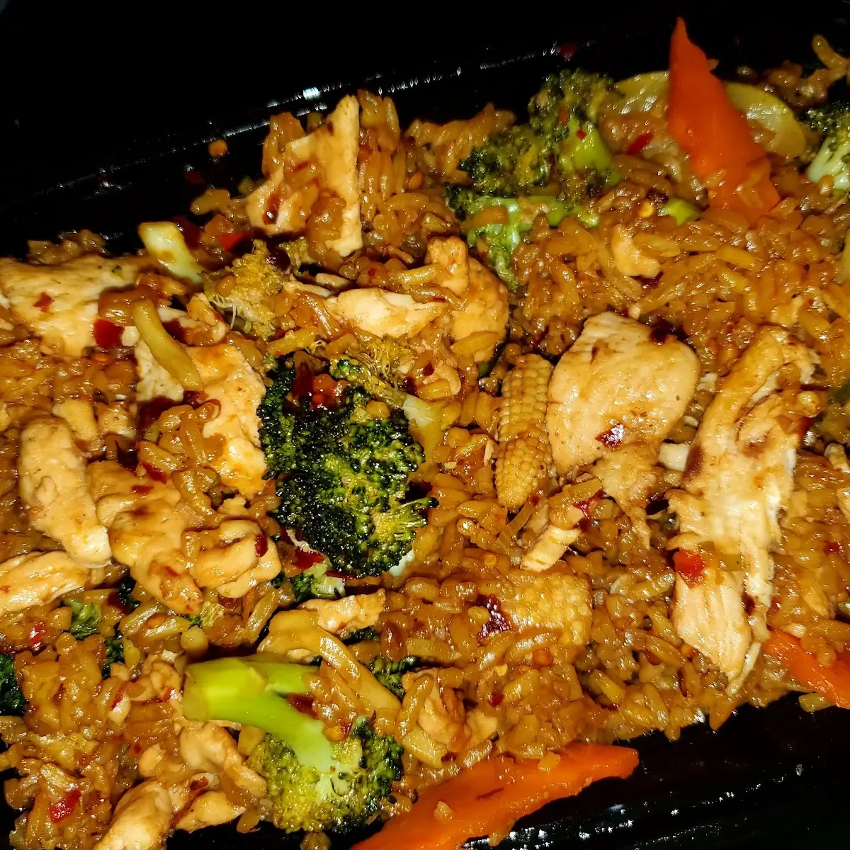 Chicken with Garlic Sauce