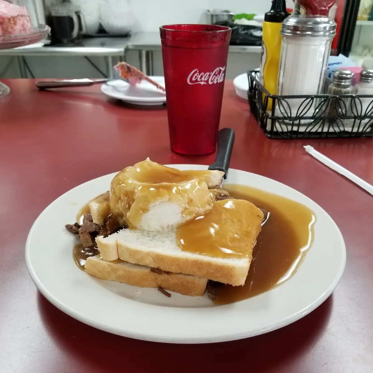 Open Faced Roast Beef Sandwich