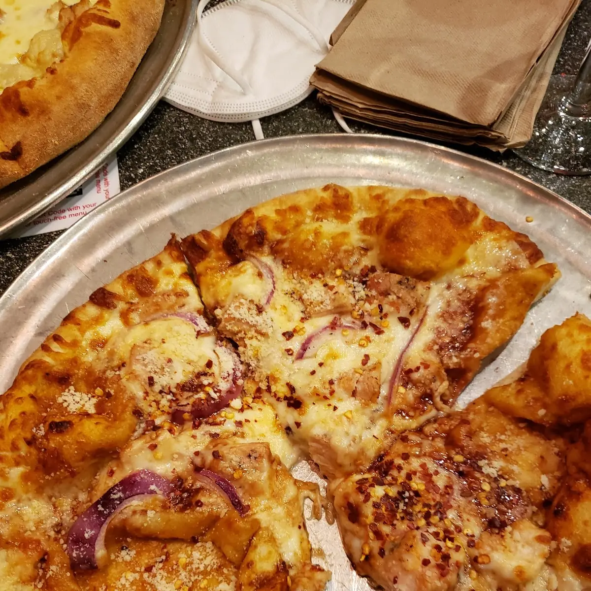 Bbq Chicken Pizza (Sicilian)