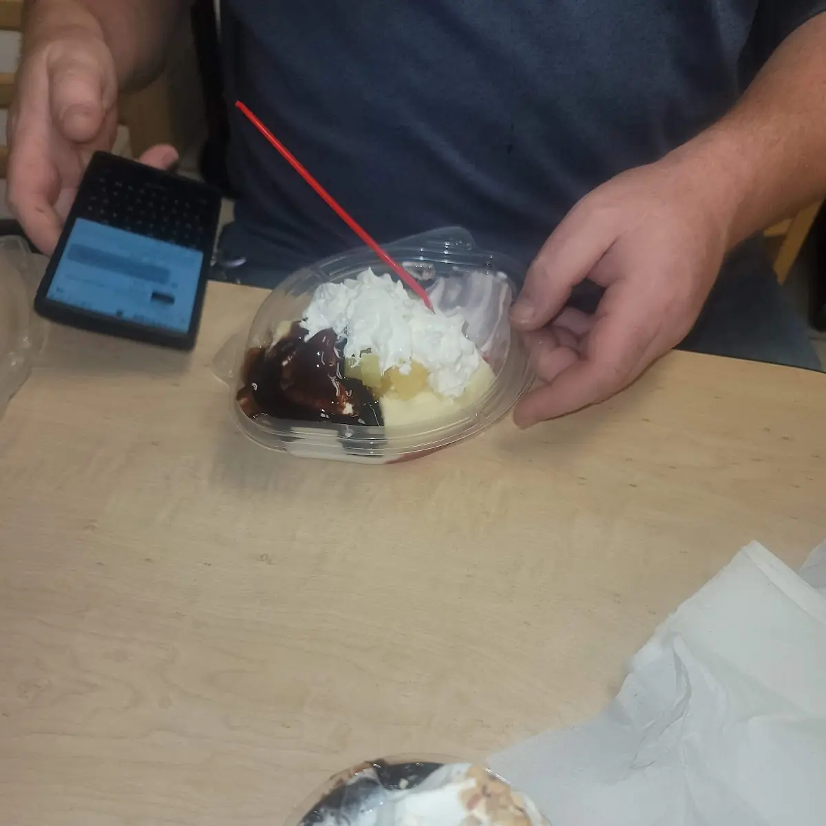 Hot Fudge Sundae and Banana Split