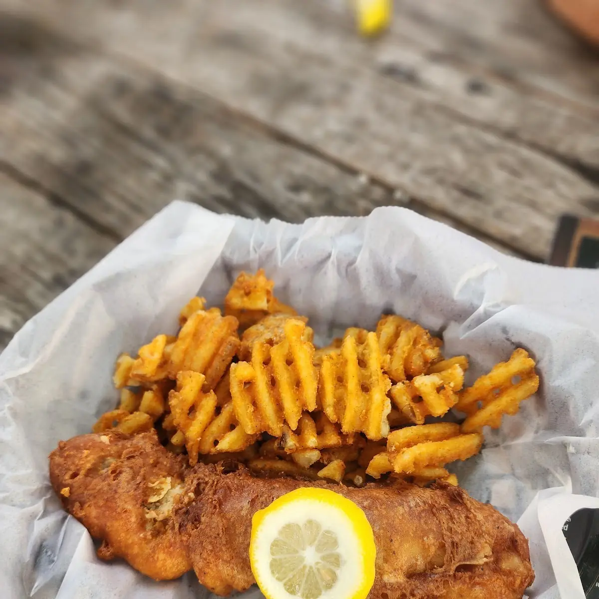 Beer Battered Fish & Chips