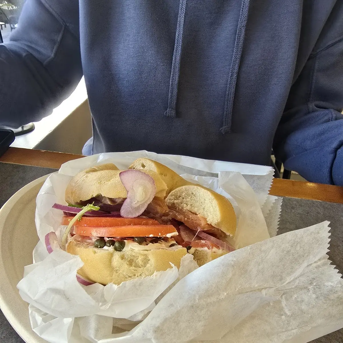 Smoked Salmon Bagel