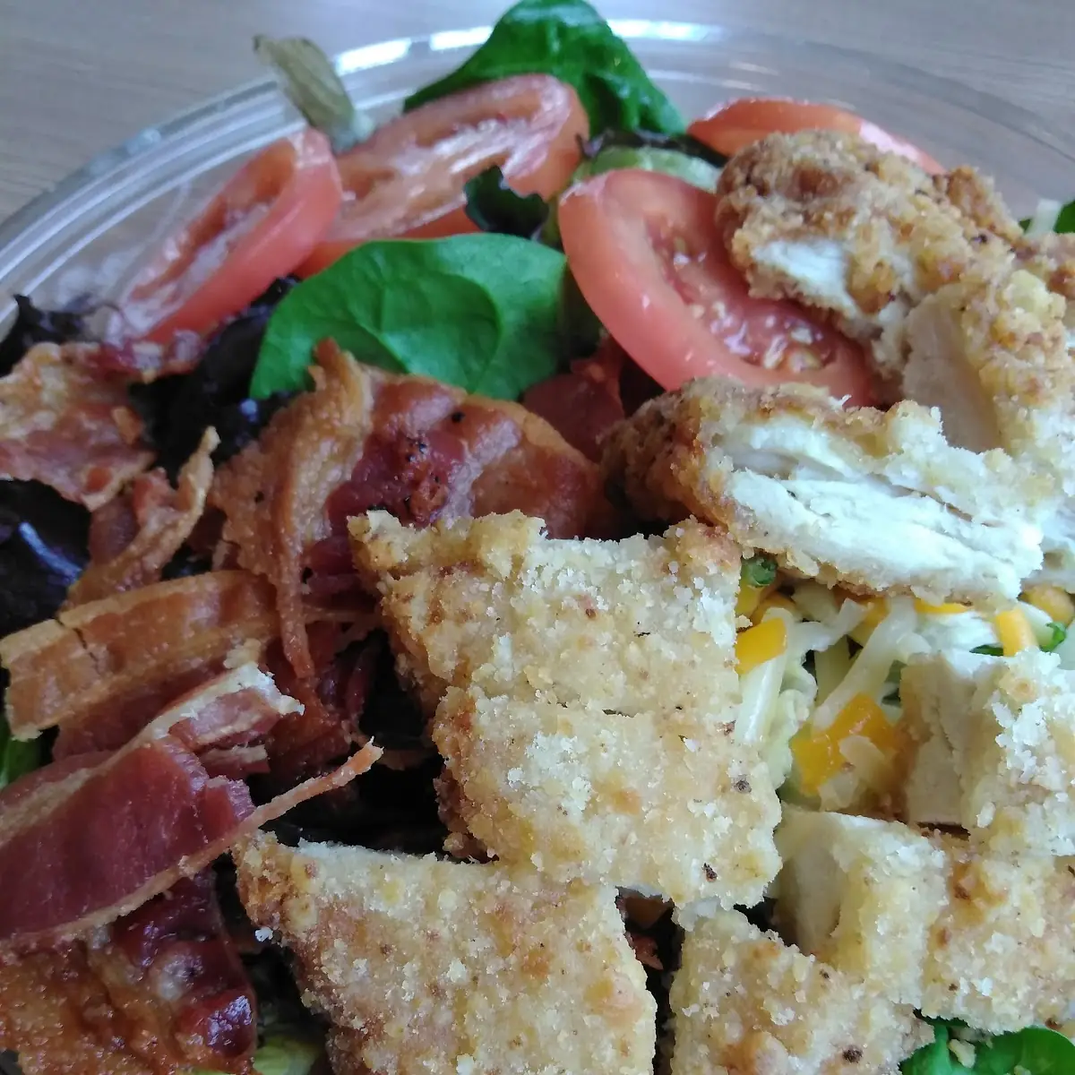 Crispy Chicken Salad