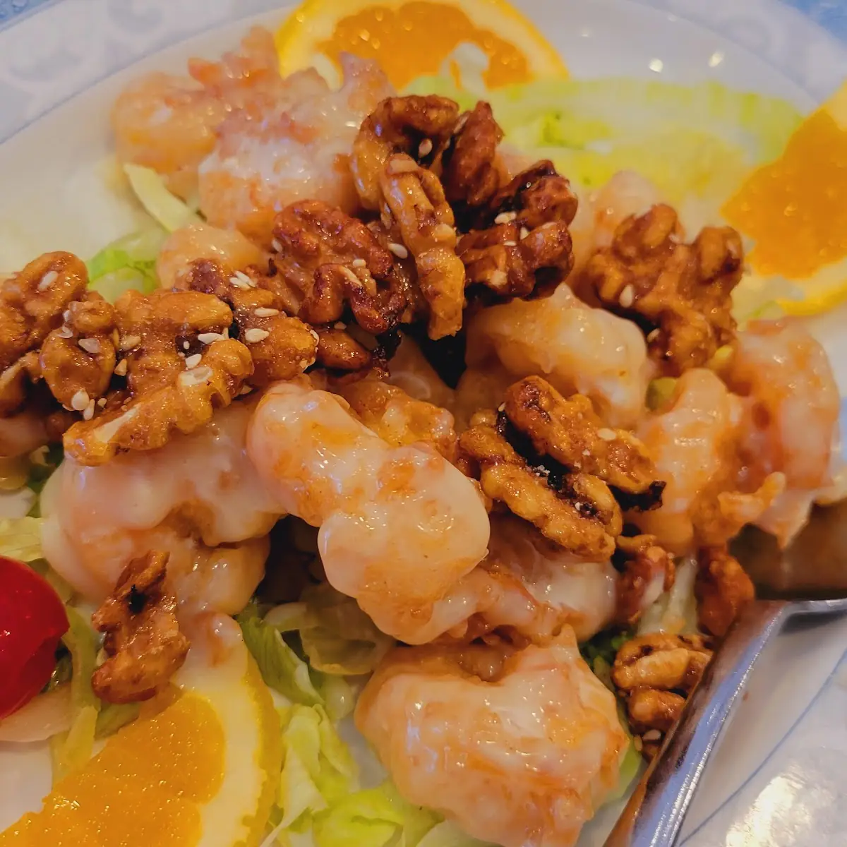 Honey Walnut Prawns