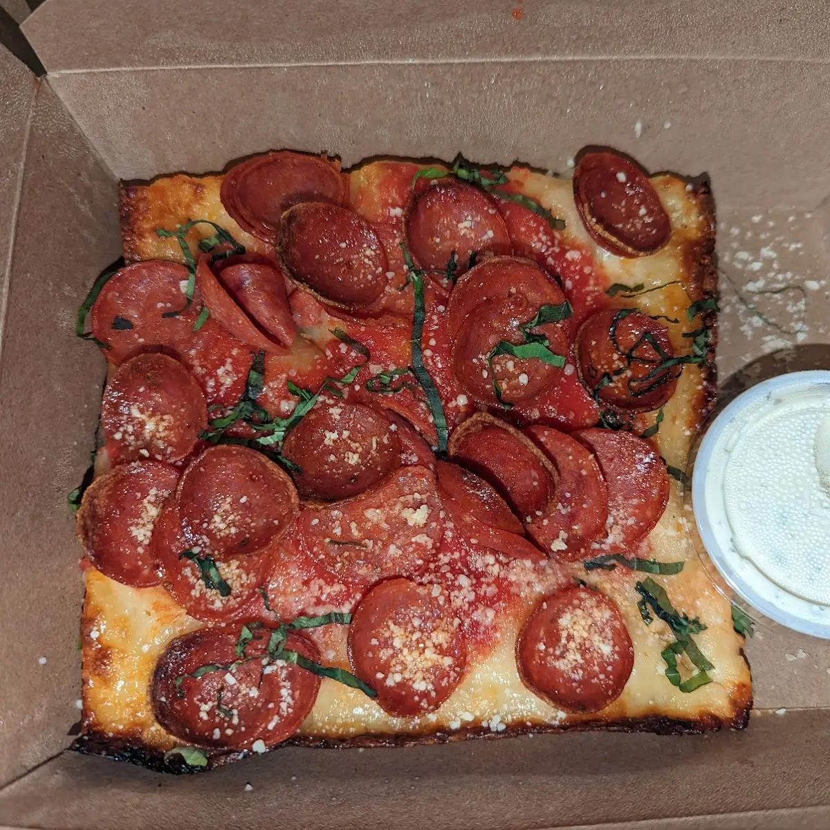 Quarter Pepperoni Pizza