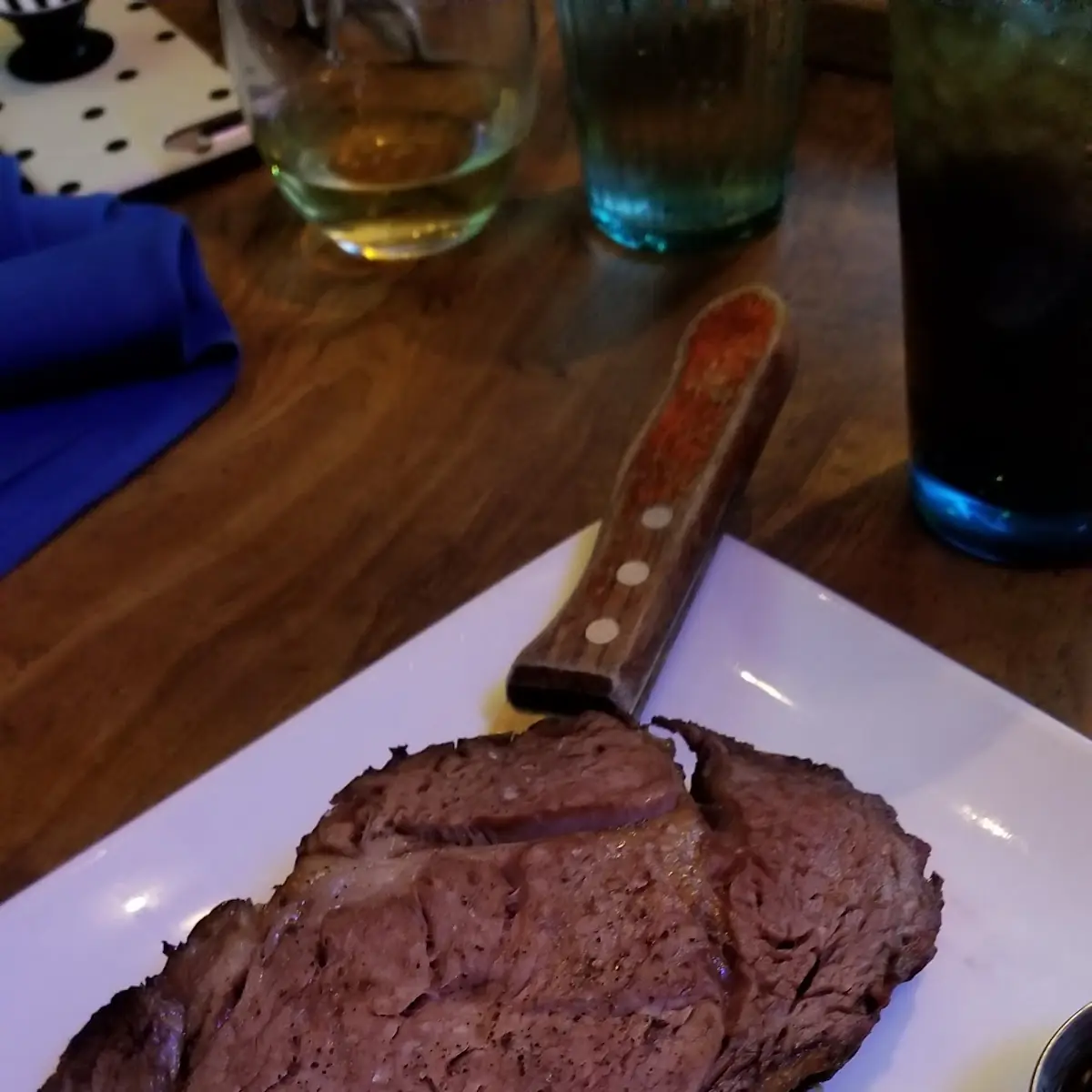 Grilled Prime Ribeye Steak