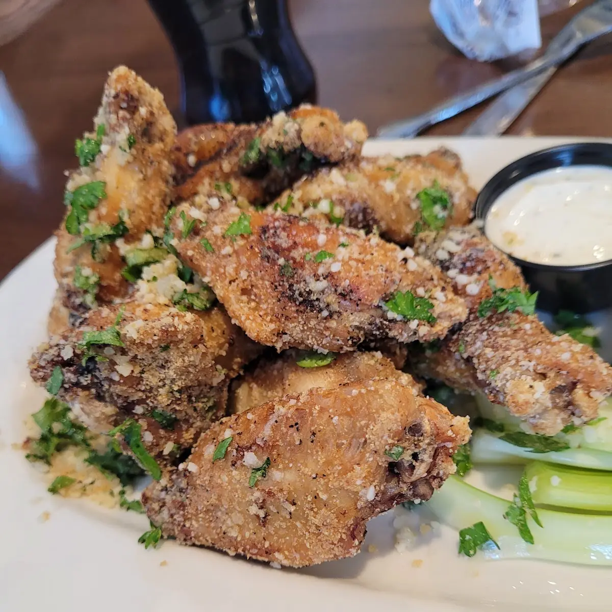 Garlic Parmesan Wings