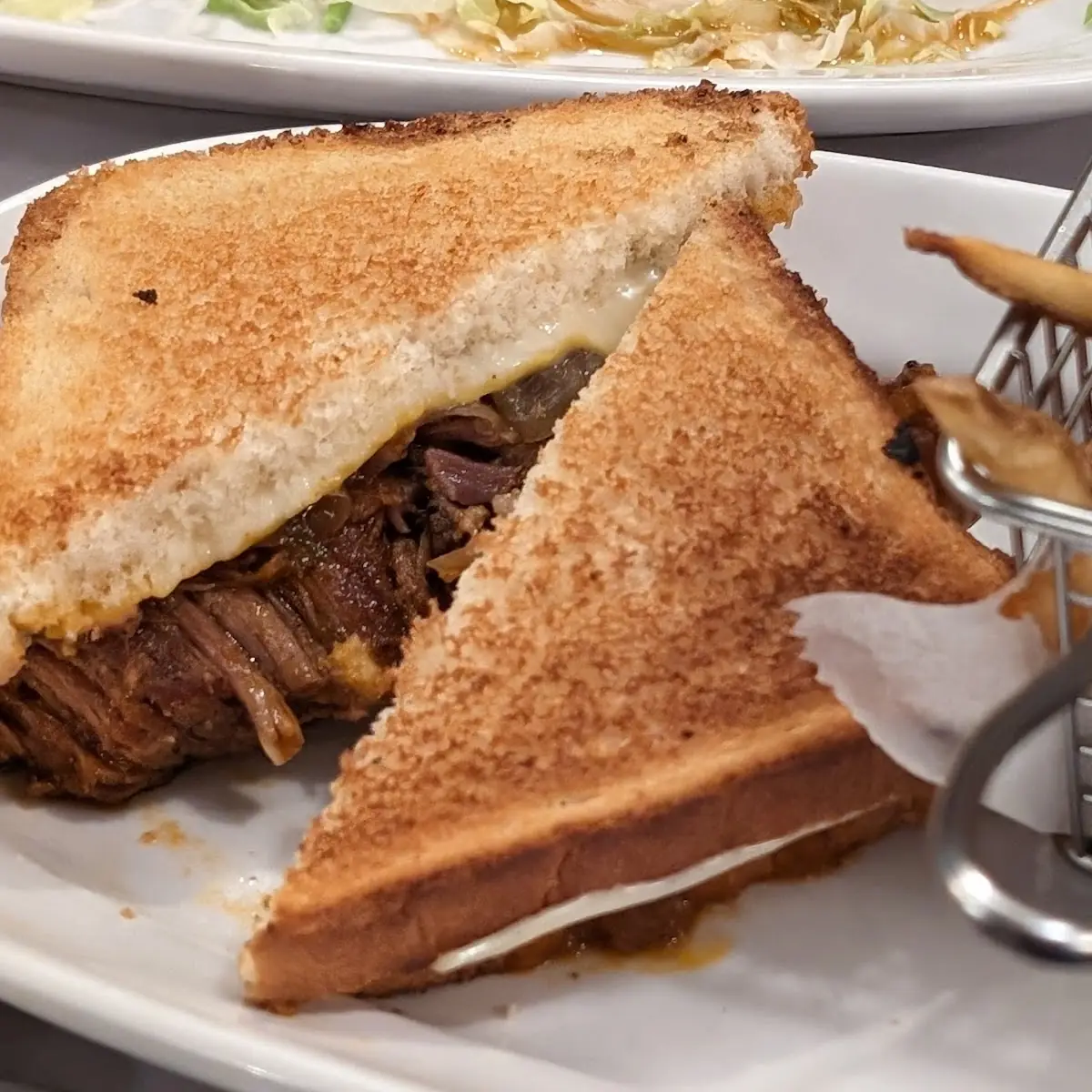 Braised Short Rib Grilled Cheese Sandwich