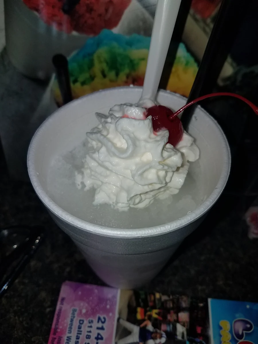 Pina Colada Snow Cone