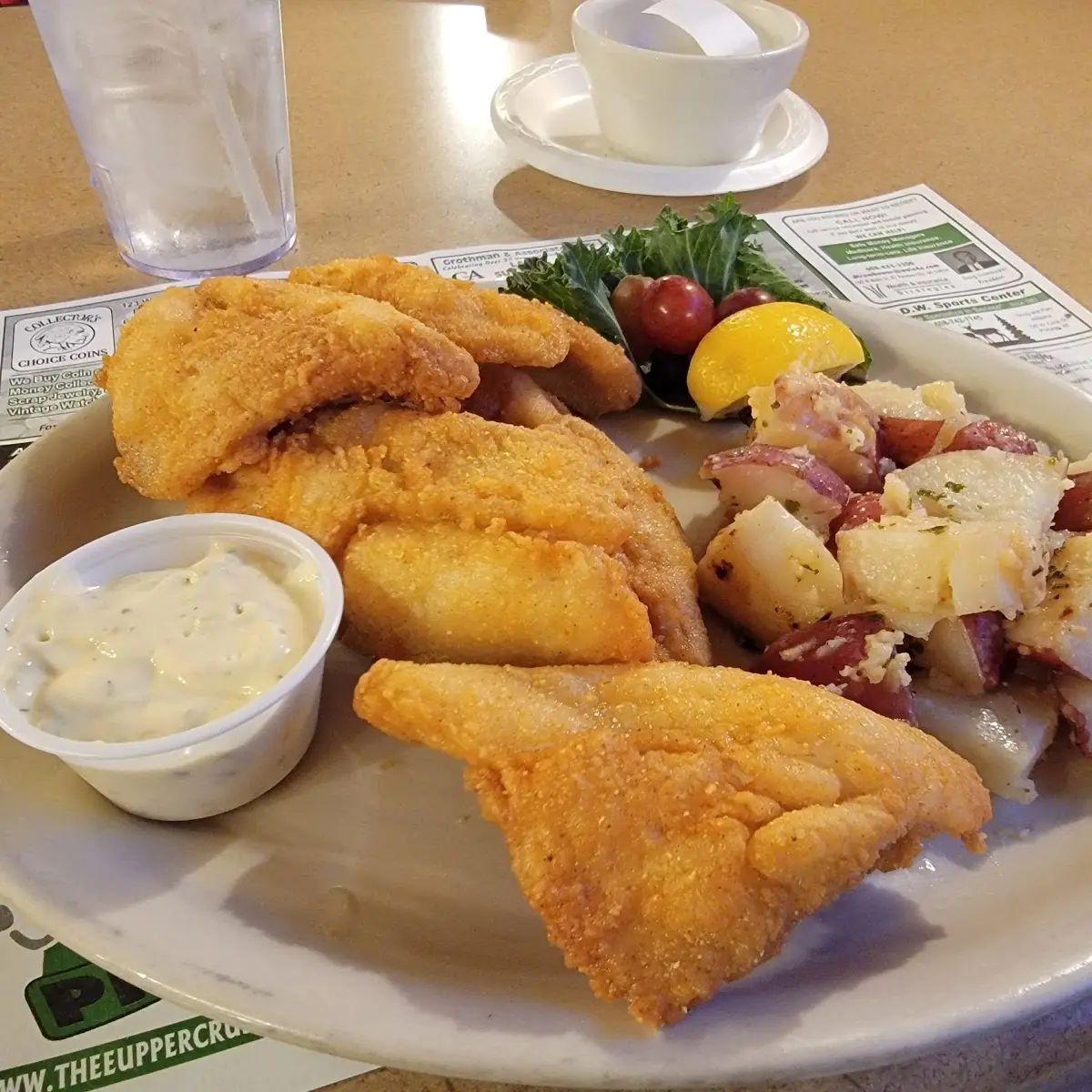 Beer Battered Perch