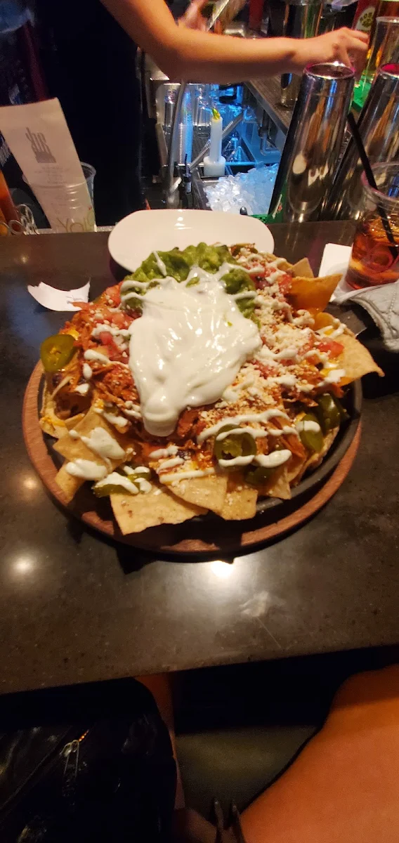 Drunken Chicken Nachos