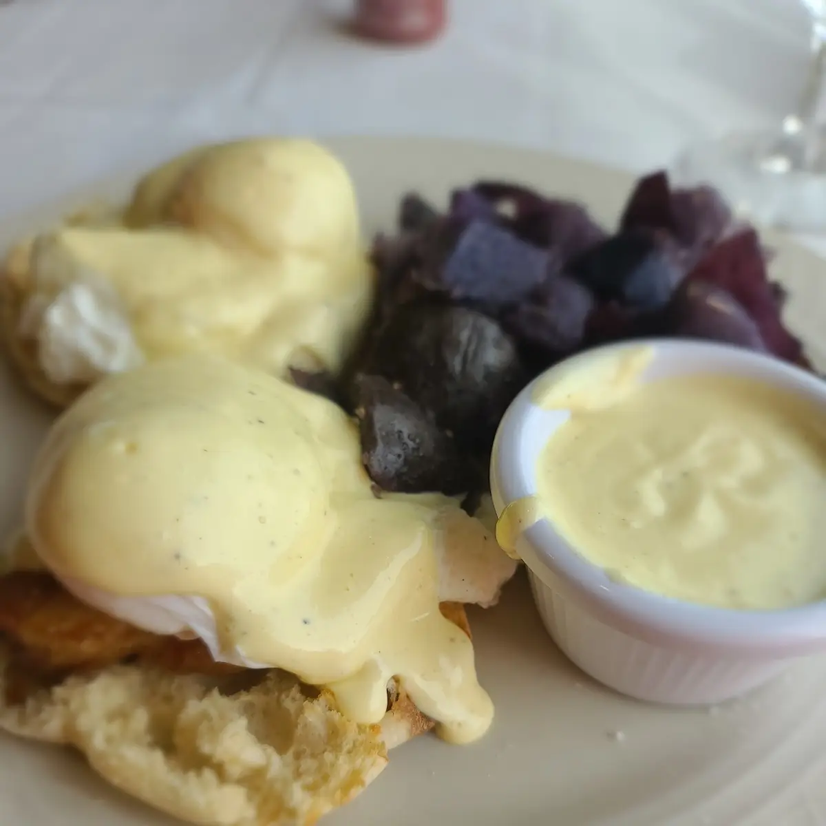 Reading Room Eggs Benedict