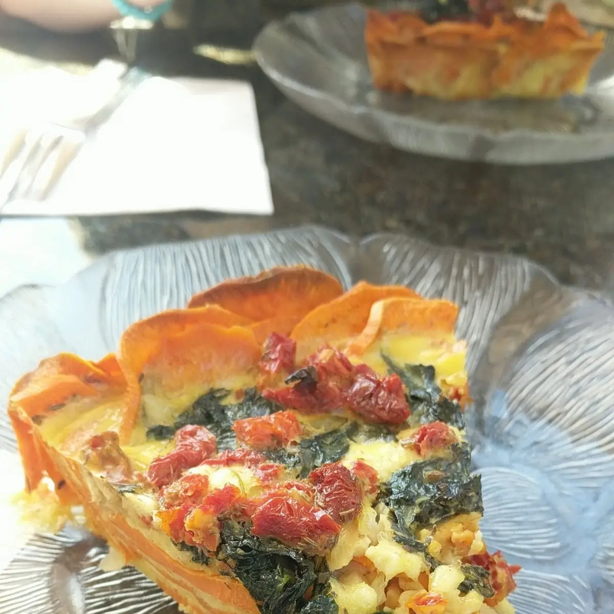 Quiche and Sharp Cheddar