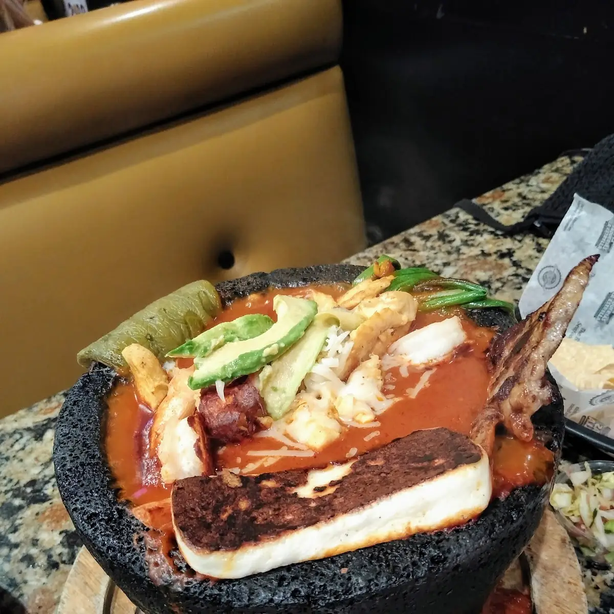 Molcajete Mar Y Tierra