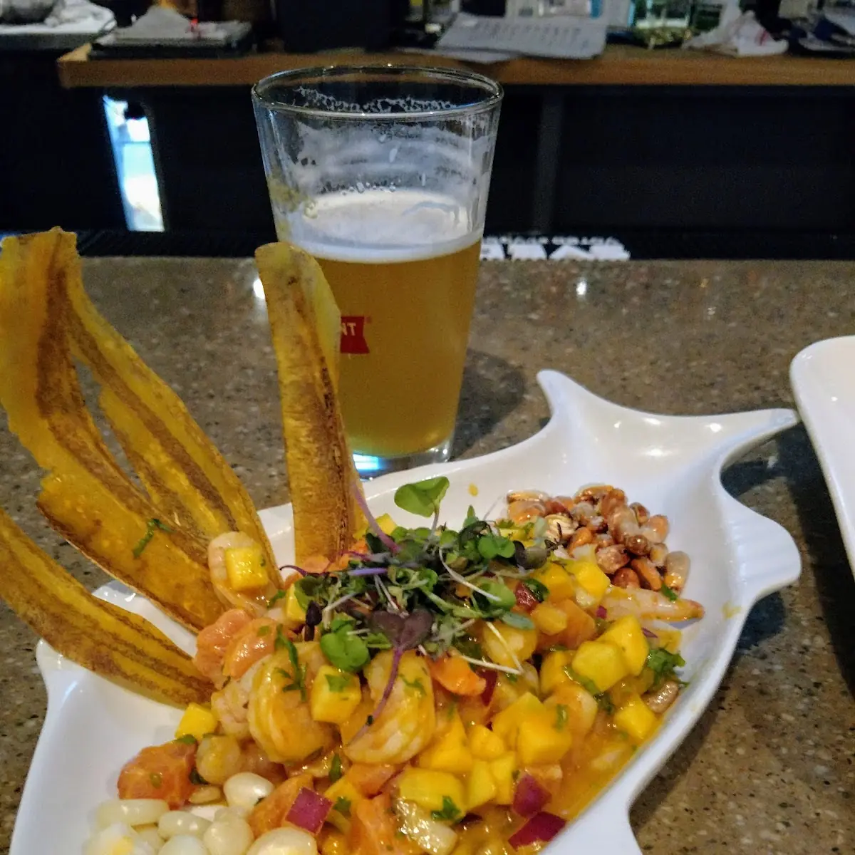 Salmon and Shrimp Ceviche