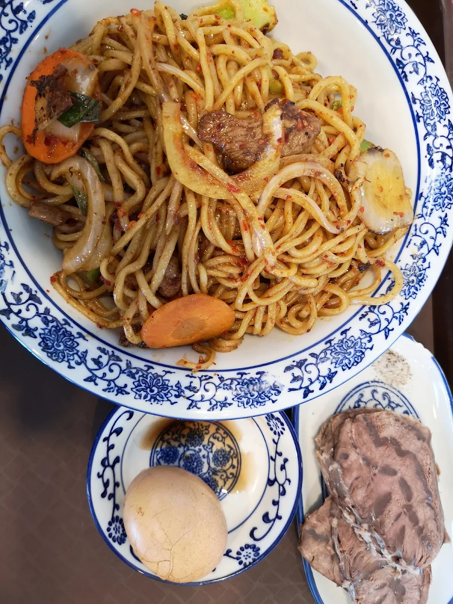 Cumin Lamb Noodles, Calan Beef Noodle(Halal)