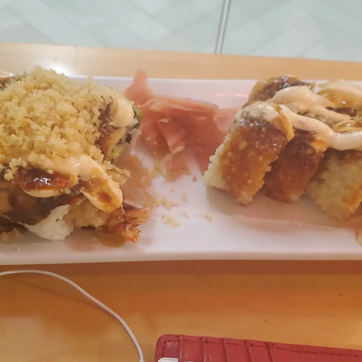 Winter Roll Plus Dancing Eel Roll