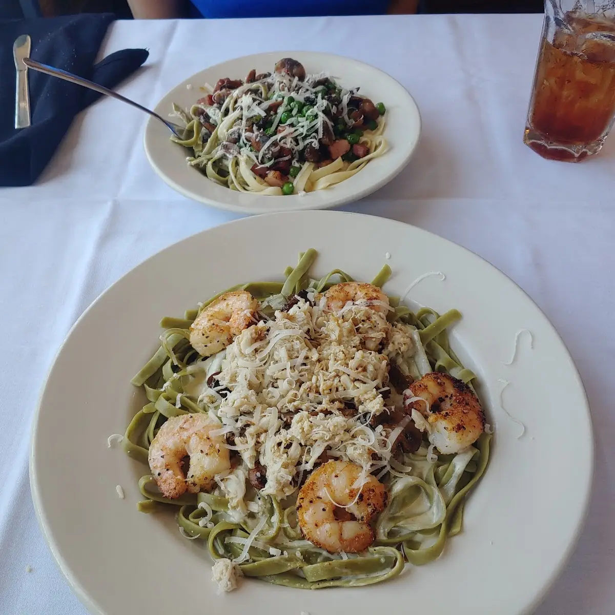 Seafood Pasta Alfredo