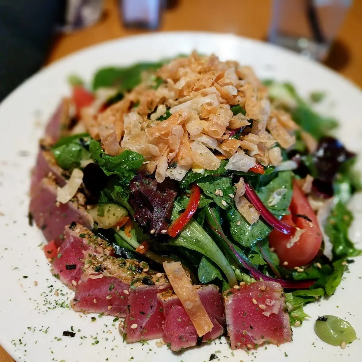 Enlightened Seared Ahi Salad