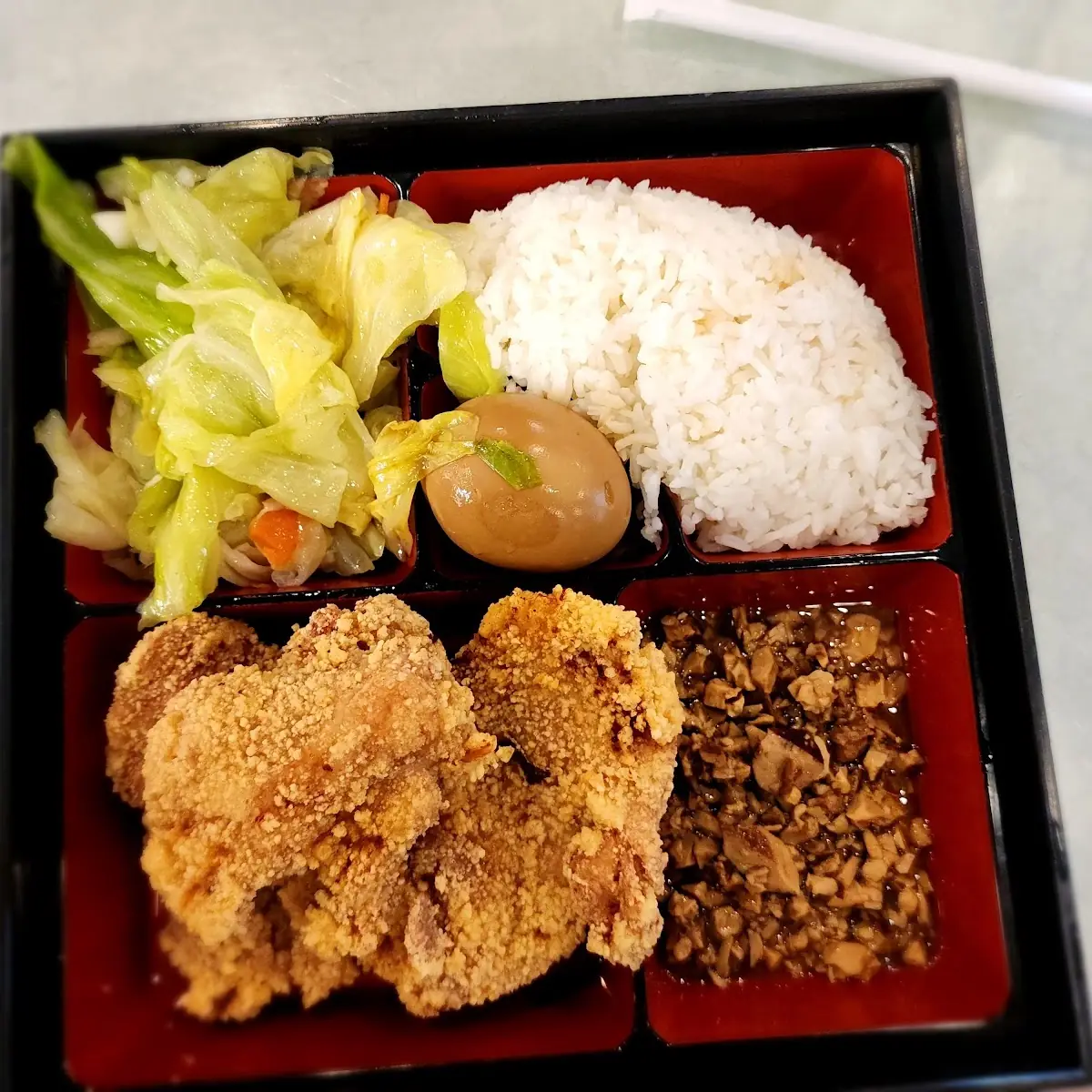 Chicken Cutlet Rice Box