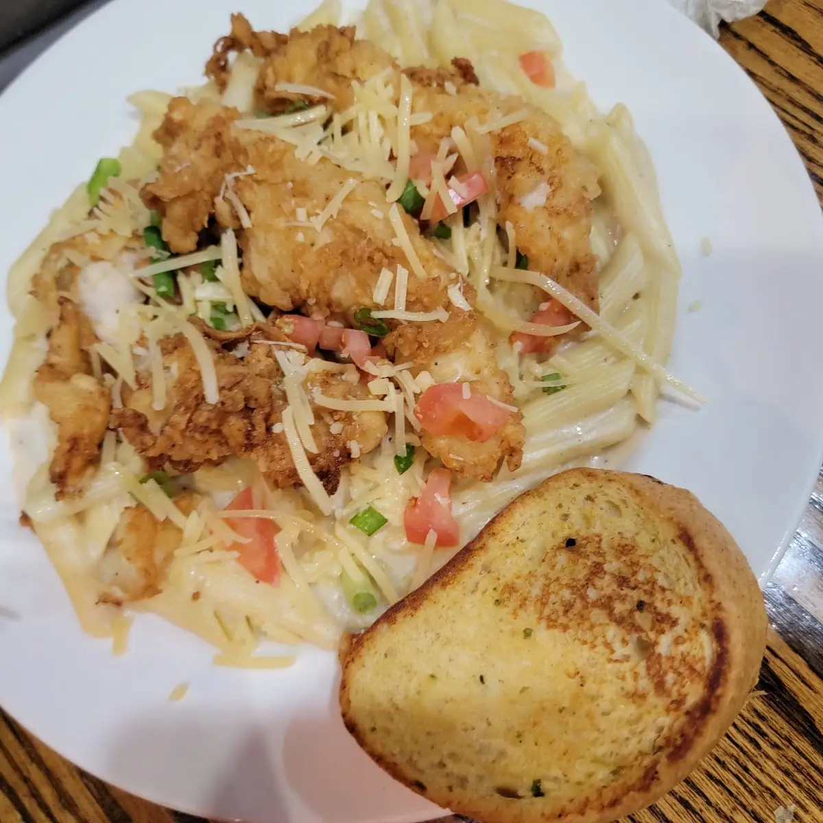 Fried Chicken Pasta