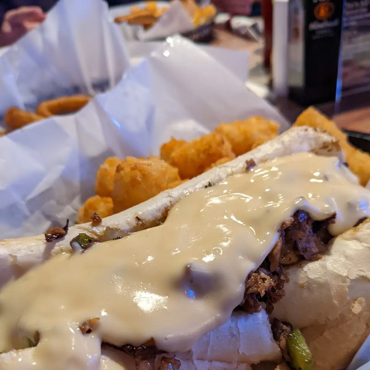 Philly Cheese Steak Sandwich
