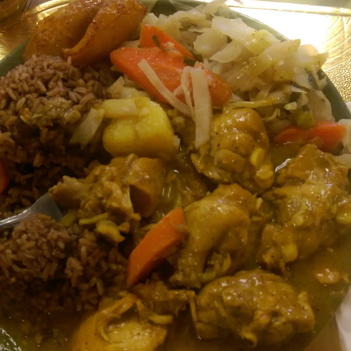 Stew Beef Curry Chicken