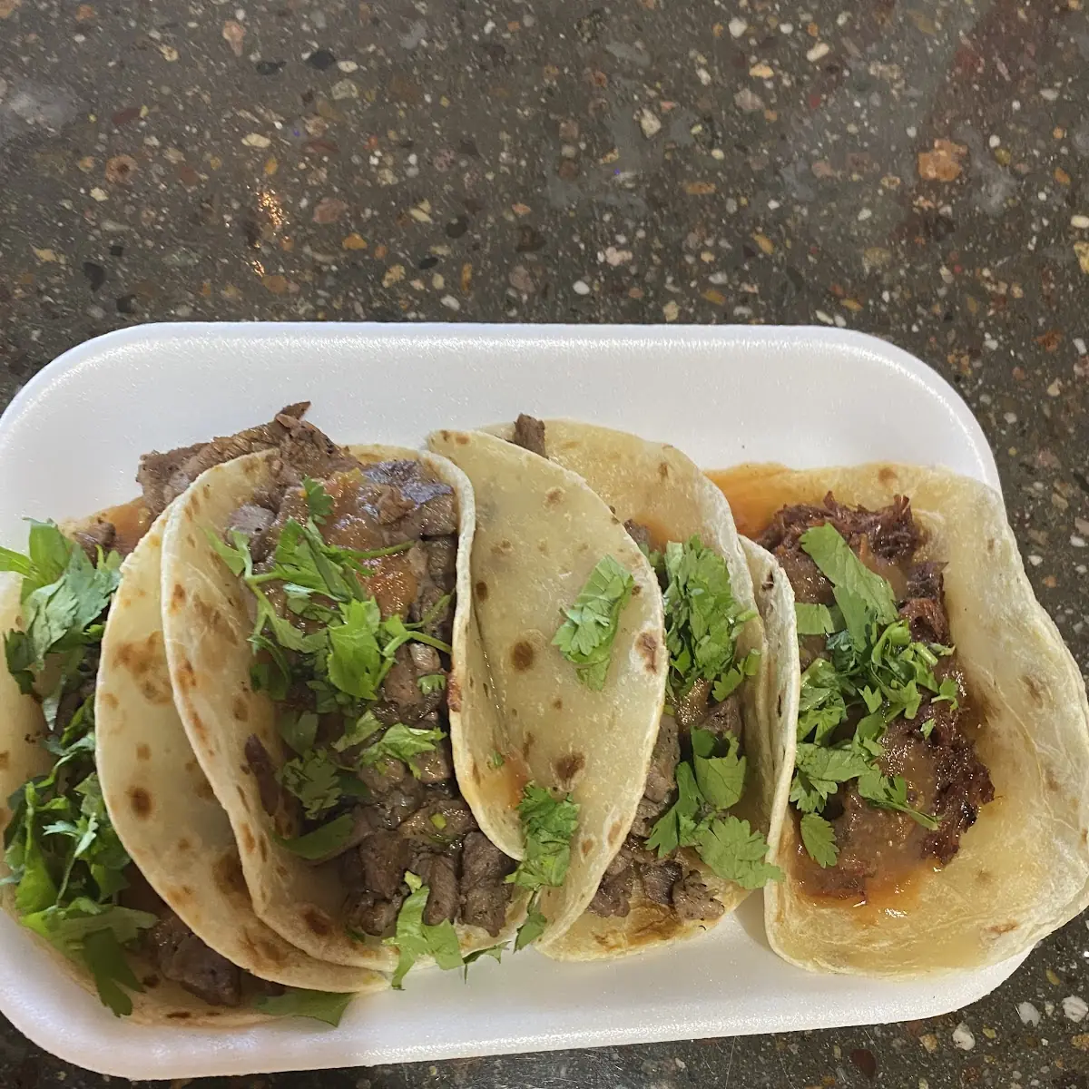 Pollo Taco Carne Asada Taco
