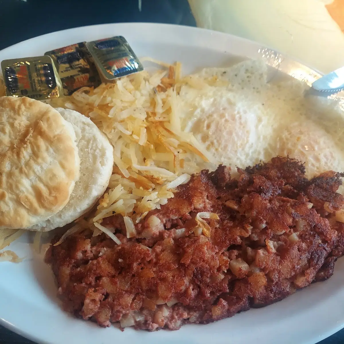 Corned Beef Hash & 2 Eggs