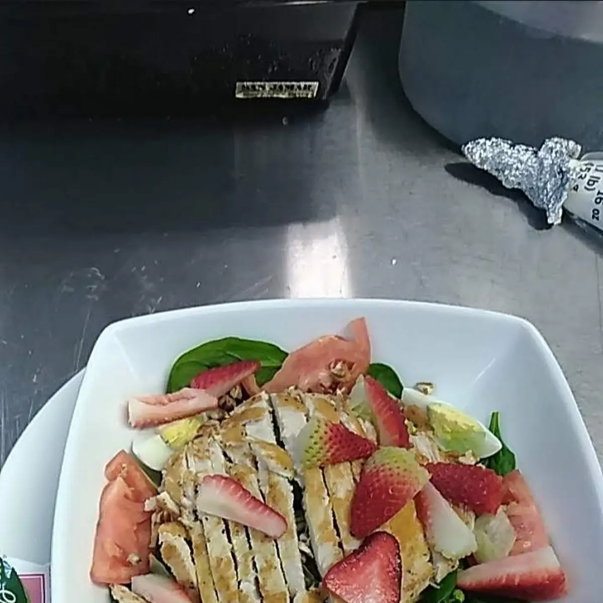 Spinach Chicken Salad