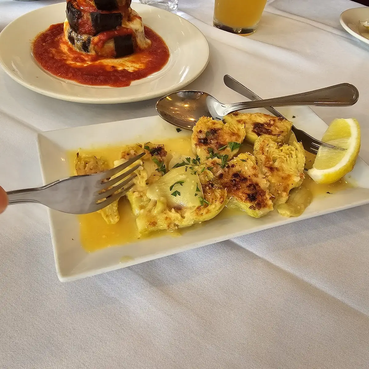 Roasted Artichoke Hearts
