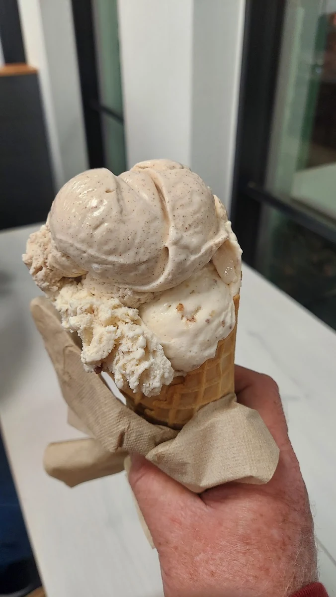 Cinnamon and Praline Waffle Cone