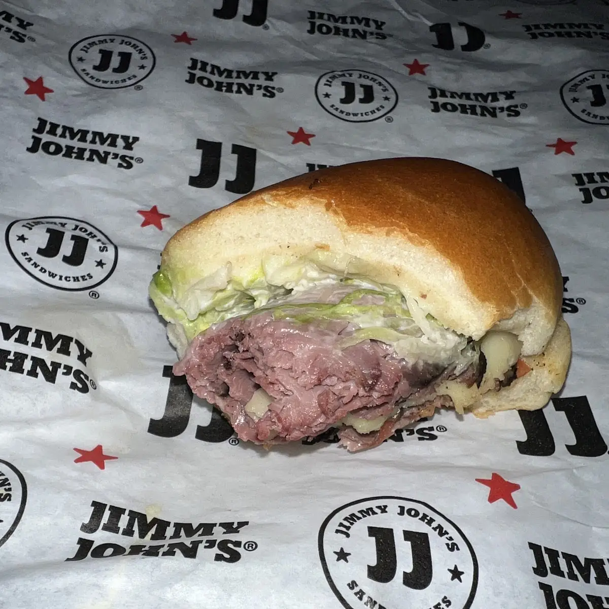 Roast Beef Club Sandwich
