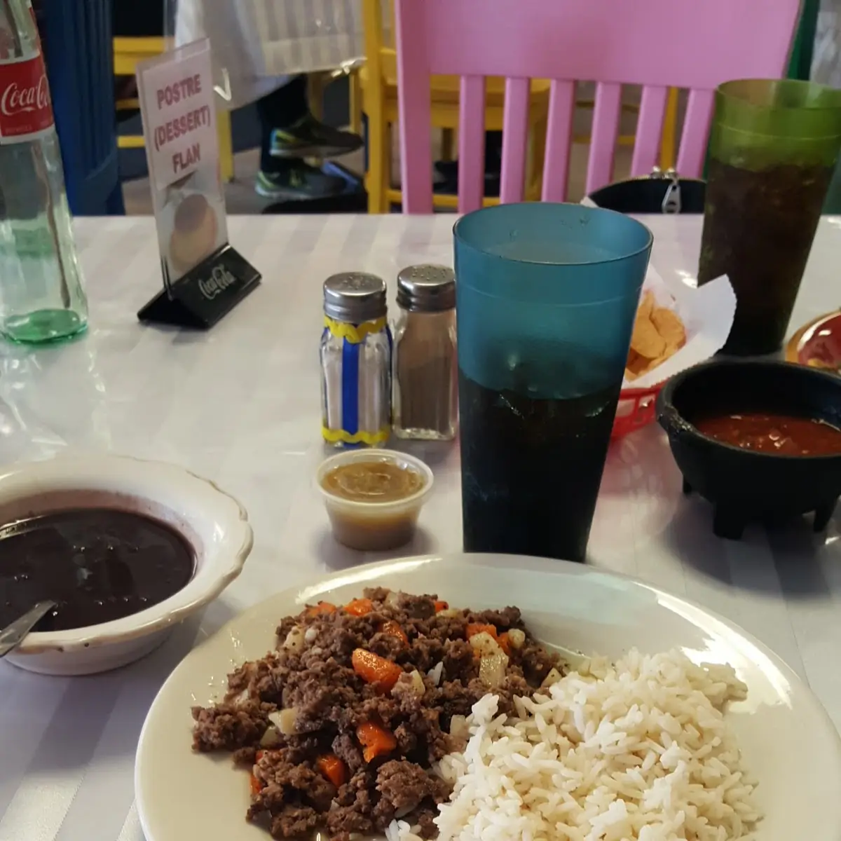 Picadillo with Black Beans and Rice