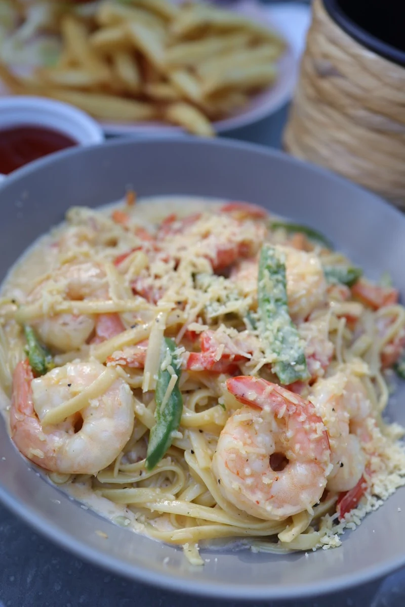 King Prawns Pasta, Fare Cravin' cafe