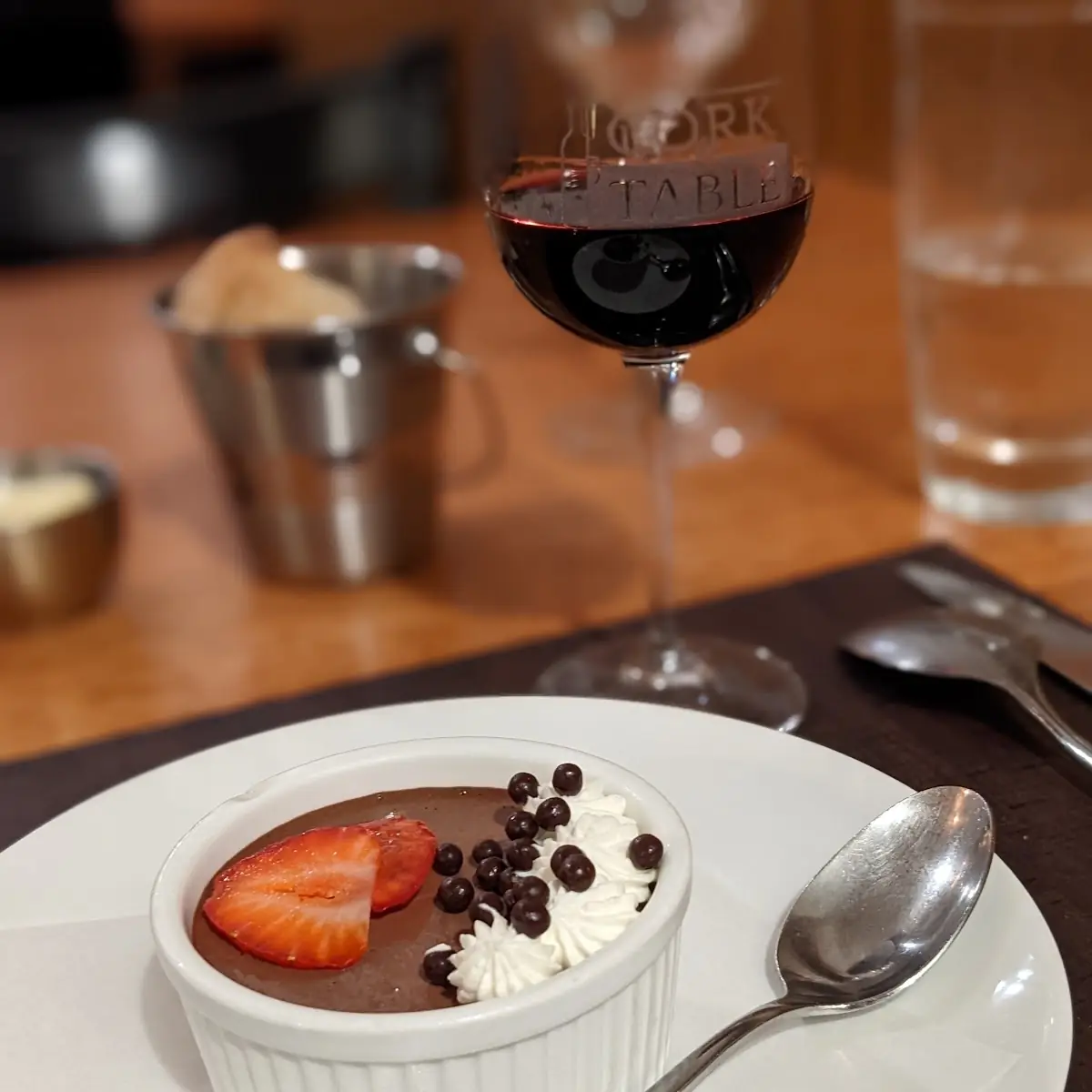 Dark Chocolate Pot De Creme