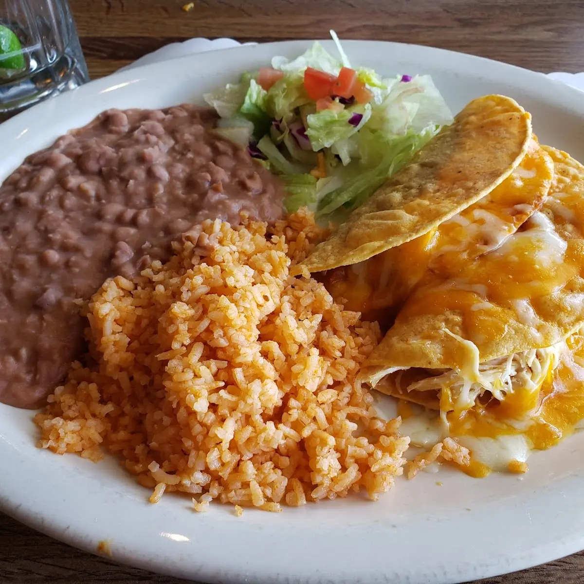 2 Hard Shell Tacos Platter