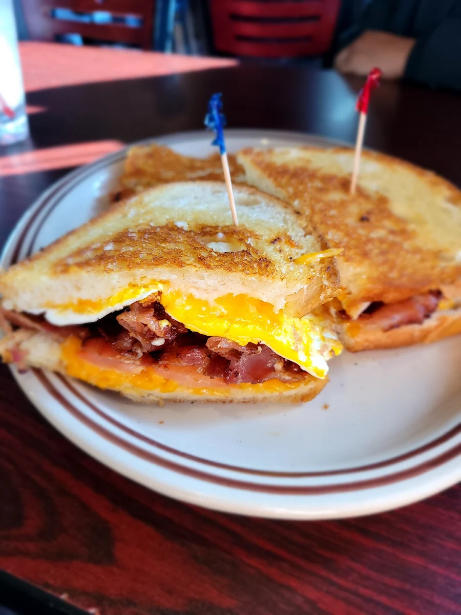 Meat Lovers Breakfast Sandwich