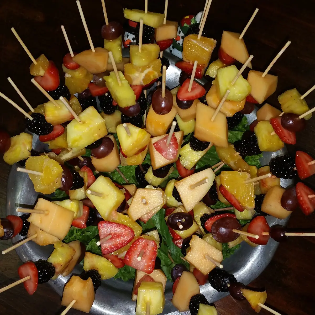 Fresh Fruit Skewers