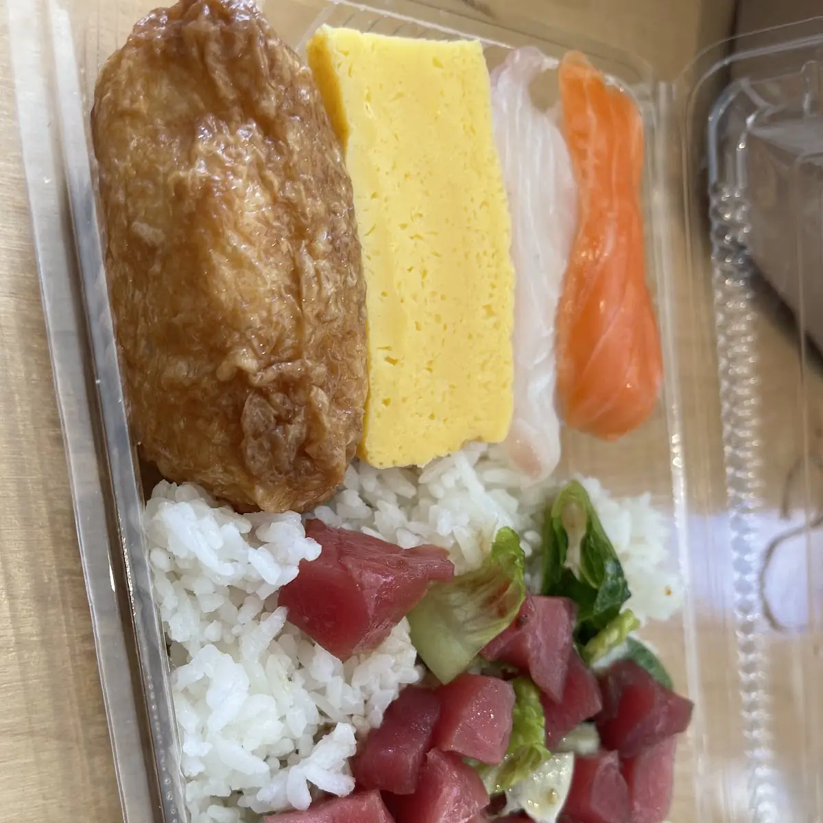 Ahi Poke Bento Box