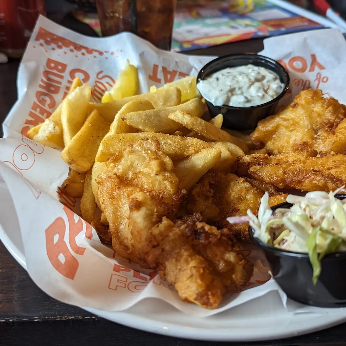 Fish and Chips Basket