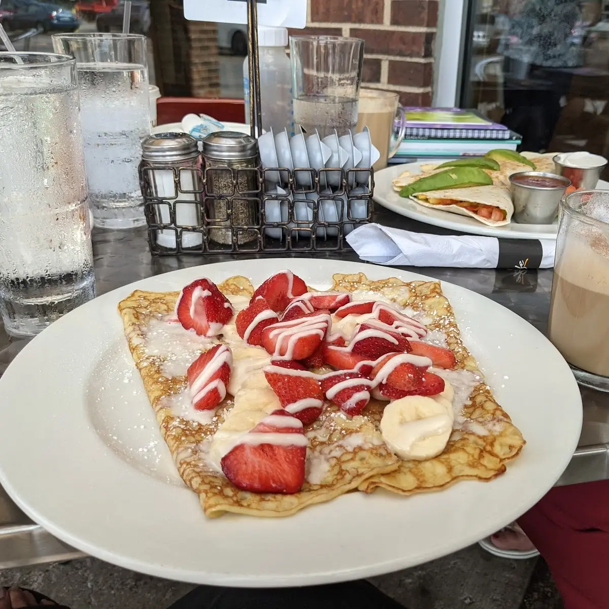 Strawberry Banana Crepes