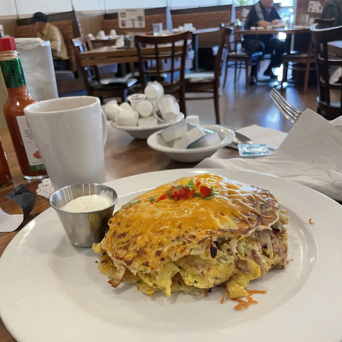 Stuffed Potato Pancakes